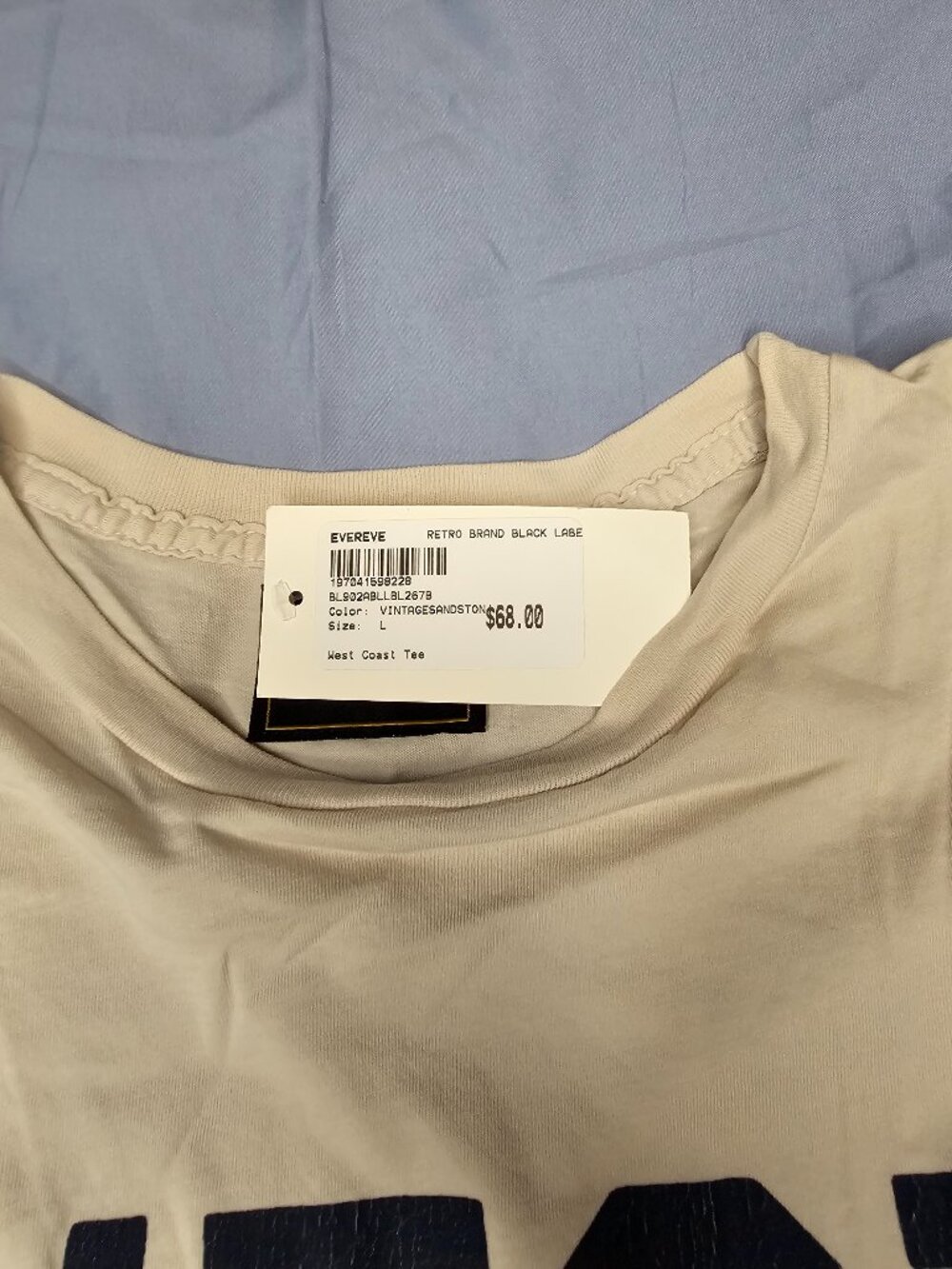 Evereve West Coast Graphic Tee Size Large